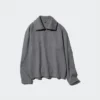 Women’s Brushed Jersey Half-Zip Pullover Shirt
