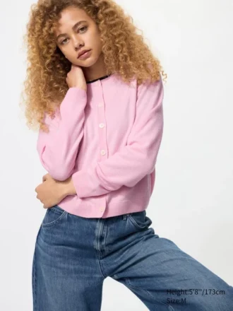 Women’s Cashmere Short Cardigan
