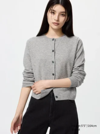 Women’s Cashmere Short Cardigan
