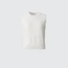 Women’s Cashmere Short Sweater | Sleeveless