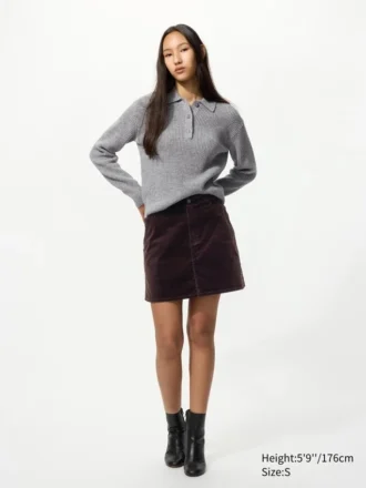 Women’s Corduroy Mini Skirt