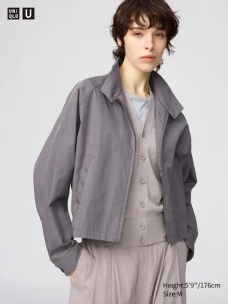 Women’s Cotton Blend Short Blouson