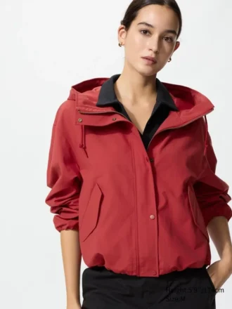 Women’s Cotton Blend Short Parka