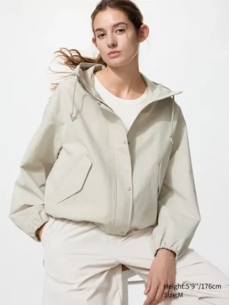 Women’s Cotton Blend Short Parka