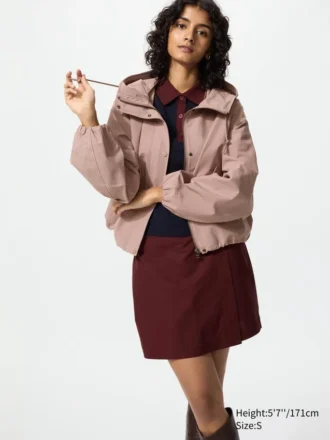 Women’s Cotton Blend Short Parka
