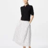 Women’s Cotton Cocoon Skirt | Printed