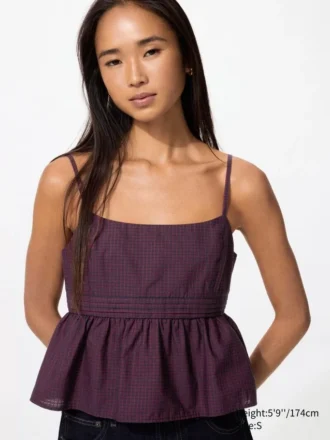 Women’s Cotton Dobby Camisole