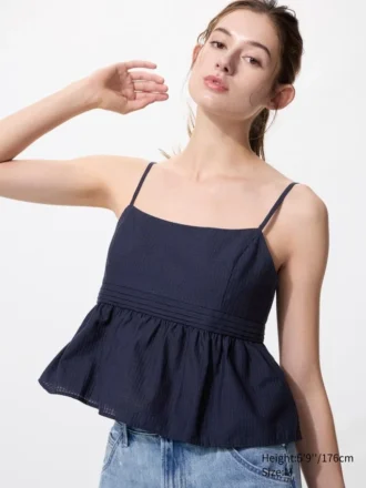 Women’s Cotton Dobby Camisole