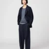 Women’s Cotton Lyocell Pleated Wide Pants