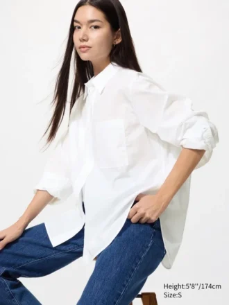 Women’s Cotton Oversized Shirt