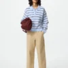 Women’s Cotton Relaxed Ankle Pants