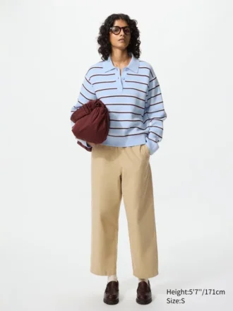 Women’s Cotton Relaxed Ankle Pants