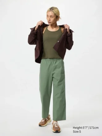 Women’s Cotton Relaxed Ankle Pants