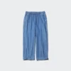 Women’s Cotton Relaxed Ankle Pants | Denim