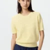 Women’s Cotton Short Sleeve Sweater Women’s Cotton Short Sleeve Sweater
