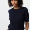 Women’s Cotton Short Sleeve Sweater Women’s Cotton Short Sleeve Sweater