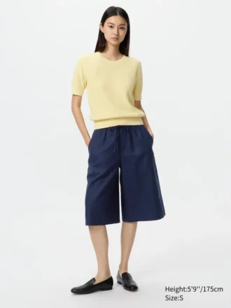 Women’s Cotton Short Sleeve Sweater