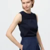 Women’s Cotton Sweater | Sleeveless