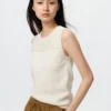 Women’s Cotton Sweater | Sleeveless