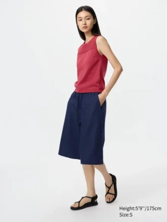 Women’s Cotton Sweater | Sleeveless