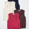 Women’s Cotton Sweater | Sleeveless
