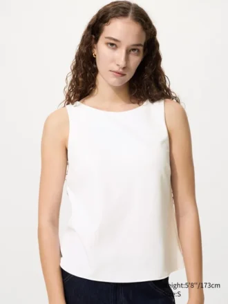Women’s Crepe Jersey Boat Neck Bra Top