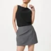 Women’s Crepe Jersey Boat Neck Bra Top