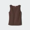 Women’s Crepe Jersey Boat Neck Bra Top