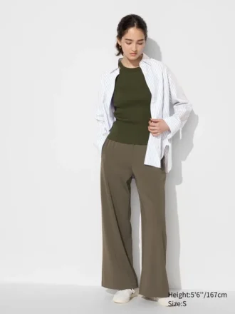 Women’s Crepe Jersey Straight Pants