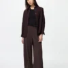 Women’s Crepe Jersey Straight Pants