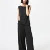 Women’s Crepe Jersey Straight Pants