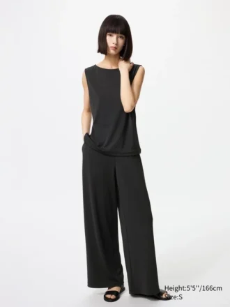 Women’s Crepe Jersey Straight Pants