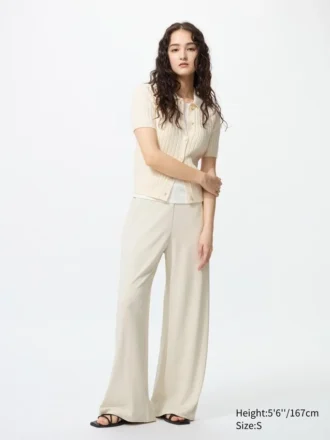 Women’s Crepe Jersey Straight Pants