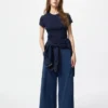 Women’s Crepe Jersey Straight Pants