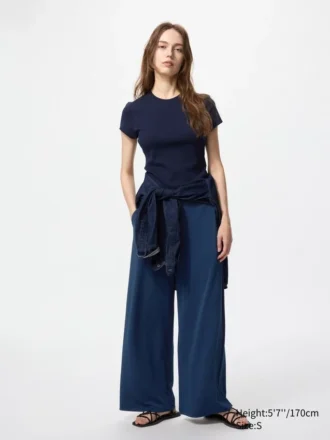 Women’s Crepe Jersey Straight Pants