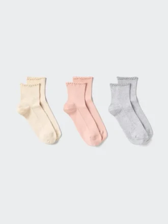 Women’s Crew Frill Socks | 3 Pairs
