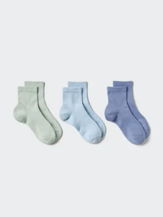 Women’s Crew Ribbed Pile Socks | 3 Pairs