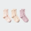 Women’s Crew Slub Socks | 3 Pairs