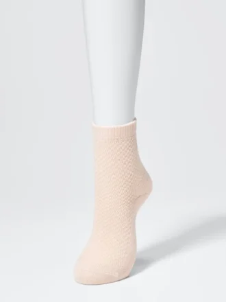 Women’s Crew Socks | 3 Pairs | Popcorn Knit
