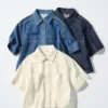 Women’s Denim Boxy Shirt | Half Sleeve