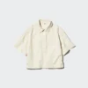 Women’s Denim Boxy Shirt | Half Sleeve