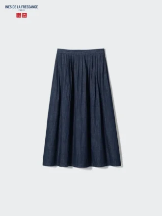 Women’s Denim Gather Skirt