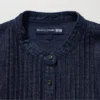 Women’s Denim Pintuck Short Sleeve Shirt