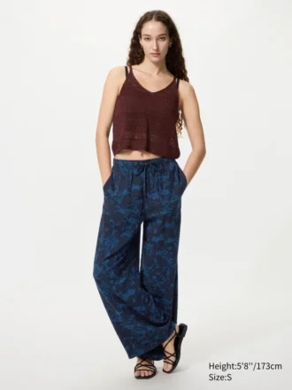 Women’s Drape Easy Pants | Flower