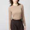 Women’s Heattech Cashmere Blend T-Shirt | Extra Warm