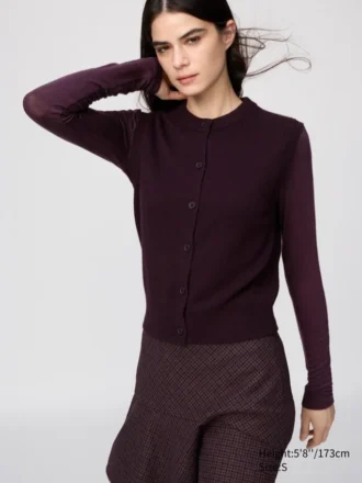 Women’s Heattech Cashmere Blend T-Shirt | Extra Warm
