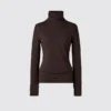 Women’s Heattech Cashmere Blend T-Shirt | Extra Warm | Turtleneck