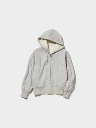 Women’s Heattech Pile-Lined Sweat Full-Zip Hoodie