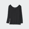 Women’s Heattech T-Shirt | Scoop Neck
