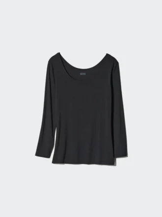 Women’s Heattech T-Shirt | Scoop Neck